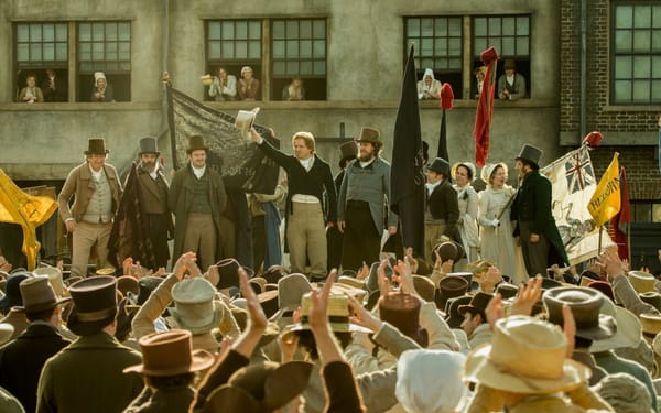 In Peterloo di Mike Leigh la retorica dei personaggi modifica la loro fisionomia