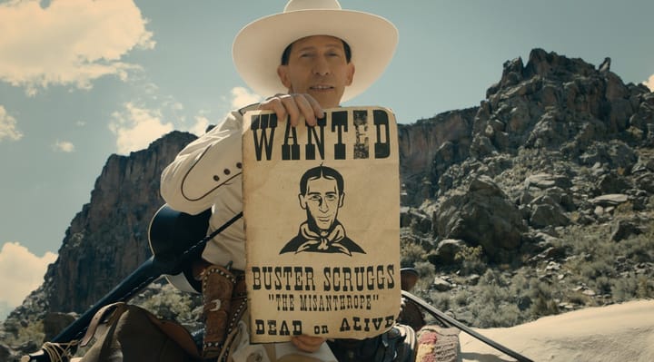 Venezia 75, The Ballad of Buster Scruggs: il divertissement colto dei Coen
